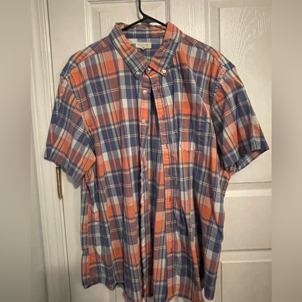 SONOMA XXL ORANGE/WHITE/BLUE
